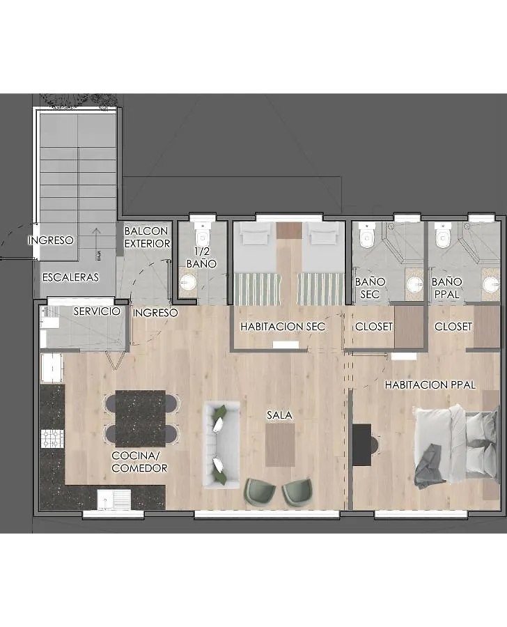 Departamento Loma-Bonita Apartment Guadalajara 0*,